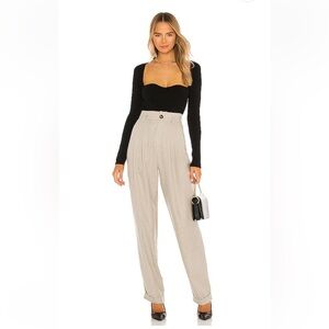 One Gray Day Seville bodysuit in black